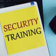 Postit Security Training im Kalender