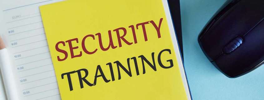 Postit Security Training im Kalender