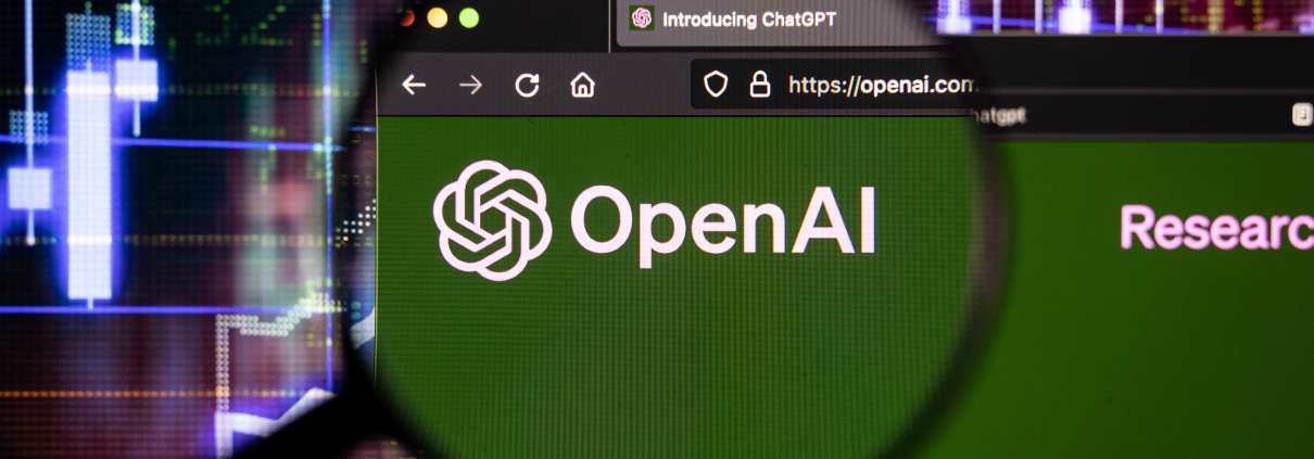 Open AI grüner Hintergrund - ChatGPT