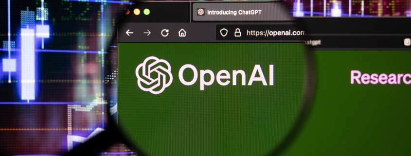 Open AI grüner Hintergrund - ChatGPT