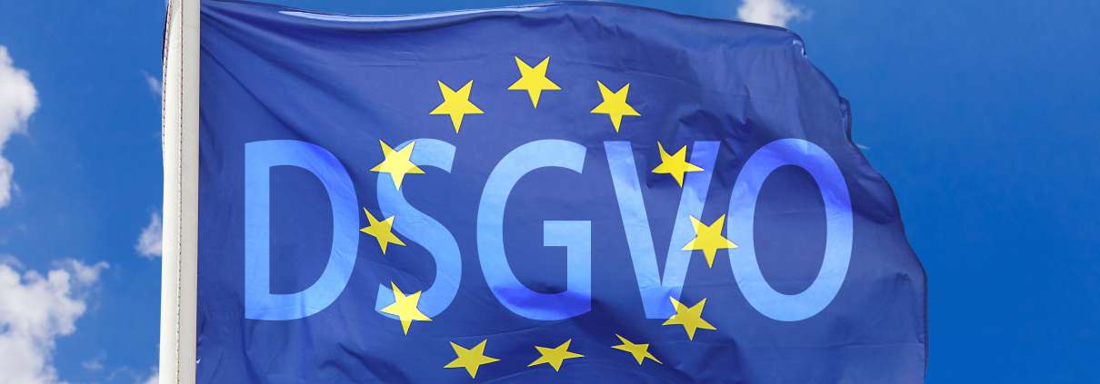 Europafahne mit DSGVO drauf (Achtung, nicht mehr erhältlich