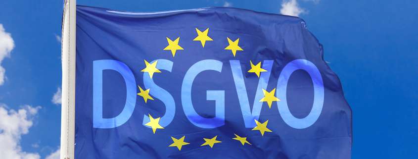 Europafahne mit DSGVO drauf (Achtung, nicht mehr erhältlich