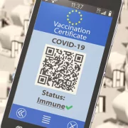 Covid Zertifikat auf Handy