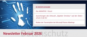 Datenschutz-Newsletter 2 2026