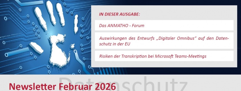 Datenschutz-Newsletter 2 2026