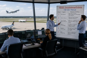 Krisenbehandlung im Flugtower als Vorbereitung für Entscheidungsfindung im Cockpit